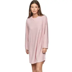 Long sleeve nightdress for women Selmark P103 Cuddly image-0