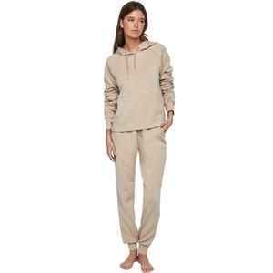 Pijama com sweatshirt com capuz para mulher Selmark P104 Cozy Chic