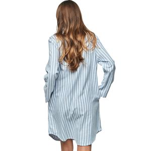 Damen Nachthemd mit langen Ärmeln Selmark P105 Oxford image-1