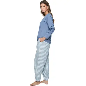 Pyjama femme Selmark P105 Oxford image-2