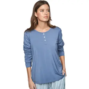 Pyjama femme Selmark P105 Oxford image-3