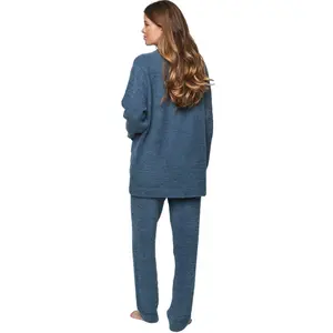 Pijama chaqueta y pantalón mujer Selmark P110 image-1