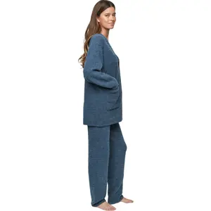 Pijama chaqueta y pantalón mujer Selmark P110 image-2