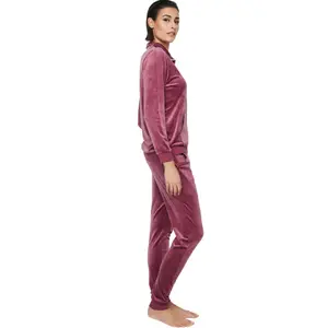 Pyjama avec veste zippé femme Selmark P115 Sport image-2
