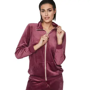 Pyjama avec veste zippé femme Selmark P115 Sport image-3