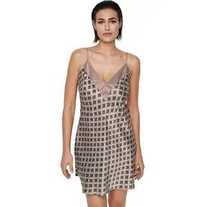 Satin nightdress for women Selmark P116 Sublime image-0