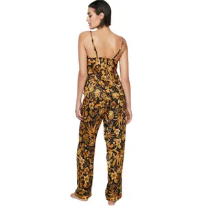 Pyjama-Hose und Tanktop für Frauen Selmark P117 Acanthus image-1