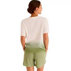Women’s T-shirt and Shorts Pyjama Selmark Homewear P118 image-1