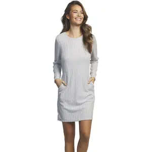 Long sleeve nightdress for women Selmark Basica image-0