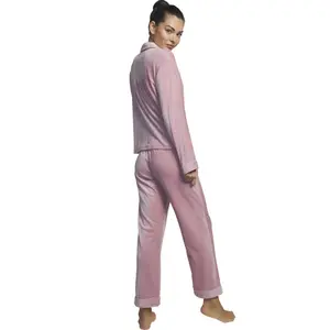 Schlafanzug mit Oberteil für Damen Selmark Polar Soft image-1