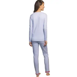 Dames pyjama met lange mouwen Selmark Rayas image-1