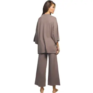 Pijama pantalón 3/4 y blusa mujer Selmark image-2