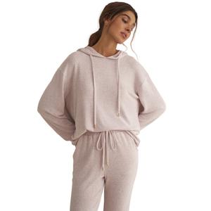 Pijama com sweatshirt com capuz para mulher Selmark Basic P82 image-4
