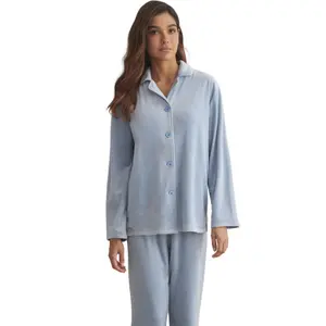 Women's long-sleeve pajama top Selmark Polarsoft image-2