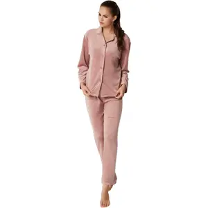 Women's long-sleeve pajama top Selmark Polarsoft image-0
