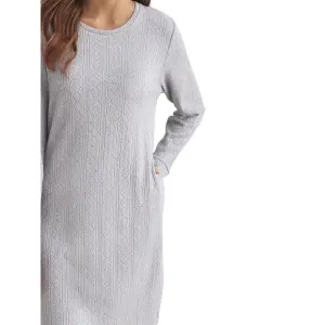Camisola de dormir de mangas longas para mulher Selmark Texturas image-5
