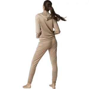 Pijama con sudadera con capucha y cremallera para mujer Selmark Sport P90 image-1