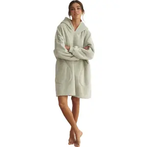 Women's hooded poncho Selmark Supersoft Complementos image-1