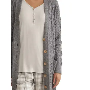 Women's button-up indoor cardigan Selmark Complementos image-2