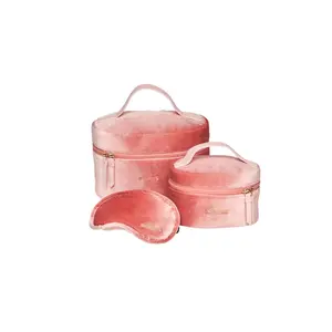 Set van toilettassen en slaapmasker voor vrouwen Selmark PC1 Style ADD image-0