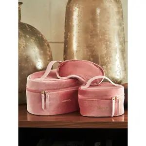 Set van toilettassen en slaapmasker voor vrouwen Selmark PC1 Style ADD image-3