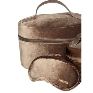 Set van toilettassen en slaapmasker voor vrouwen Selmark PC1 Style ADD image-1