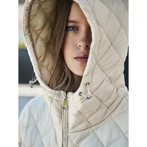 Kurtka puchowa damska z peleryną Selmark PC1 Style ADD image-6