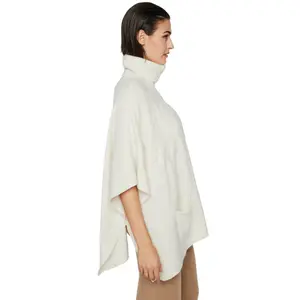 Damen Poncho mit Stehkragen Selmark PC1 Style ADD image-2