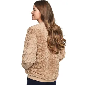 Damen Kapuzensweatshirt aus Teddyfell Selmark PC1 Style ADD image-1