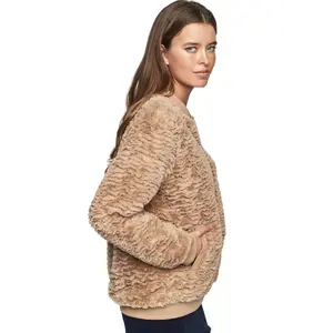 Damen Kapuzensweatshirt aus Teddyfell Selmark PC1 Style ADD image-2