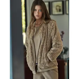 Damen Kapuzensweatshirt aus Teddyfell Selmark PC1 Style ADD image-3