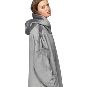 Women's hoodie poncho sweatshirt Selmark Pc1 Style Add image-5