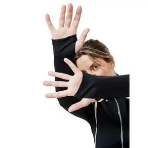 Felpa zippered da donna Selmark Tech ST7 image-4