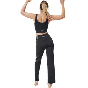 Gerade geschnittene Hose Damen Selmark Tech ST7 image-3