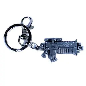 Porta-chaves Semic Warhammer 40K Bolter Metallic Finish image-0
