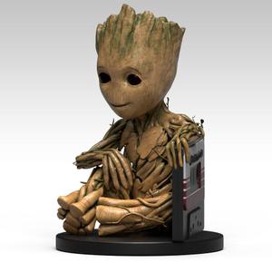 Statuette Semic Buste / tirelire Baby Groot image-2