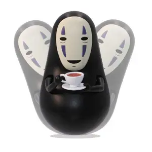 Il viaggio di chihiro, statuetta da collezione Semic Chihiro Culbuto No Face's Coffe Time