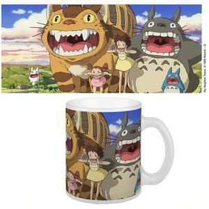 Tazza Semic Studio Ghibli Nekobus & Totoro