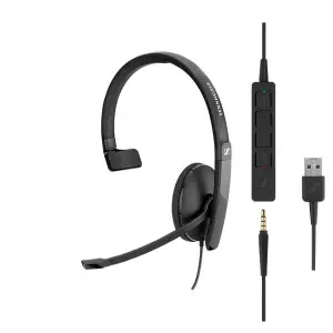 Casque micro Sennheiser SC 135 USB/Jack