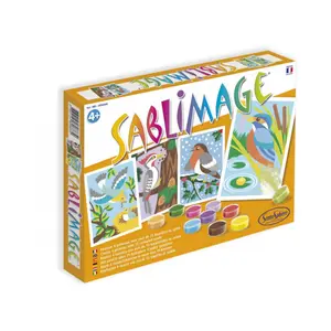 Creative activities sandblasting birds Sentosphere image-0