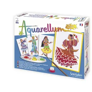 Painting dancers Sentosphere Aquarellum image-0