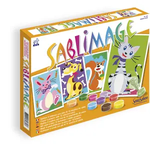 Creative activities sablimage cuddly animals Sentosphere image-0