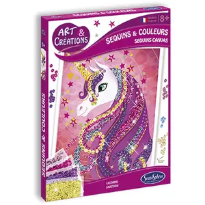 Sequins and coloring Sentosphere Licorne image-0