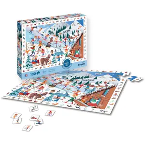 100-piece puzzle finds winter sports Sentosphere image-0
