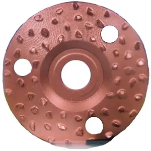 Coarse-grain shoe trimming disc Septicare
