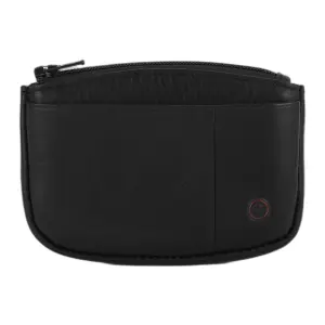 Leather Zip Wallet Serge Blanco