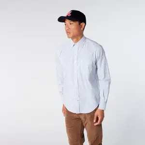 Camisa de manga comprida às riscas Serge Blanco image-1