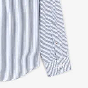 Camisa de manga comprida às riscas Serge Blanco image-4