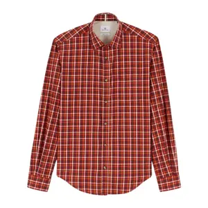 Camisa de cuadros de manga larga Serge Blanco image-0