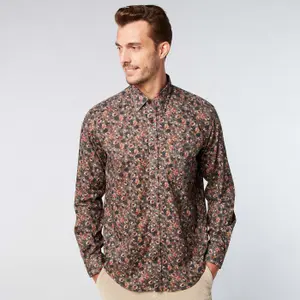 Camisa estampada de manga larga Serge Blanco image-1